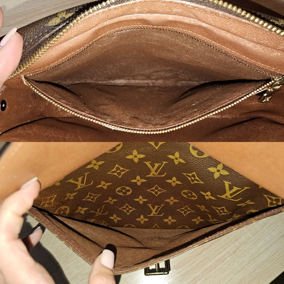 Authentic LOUIS VUITTON Jeune Fille GM Monogram Crossbody Shoulder Bag - Picture 7 of 11